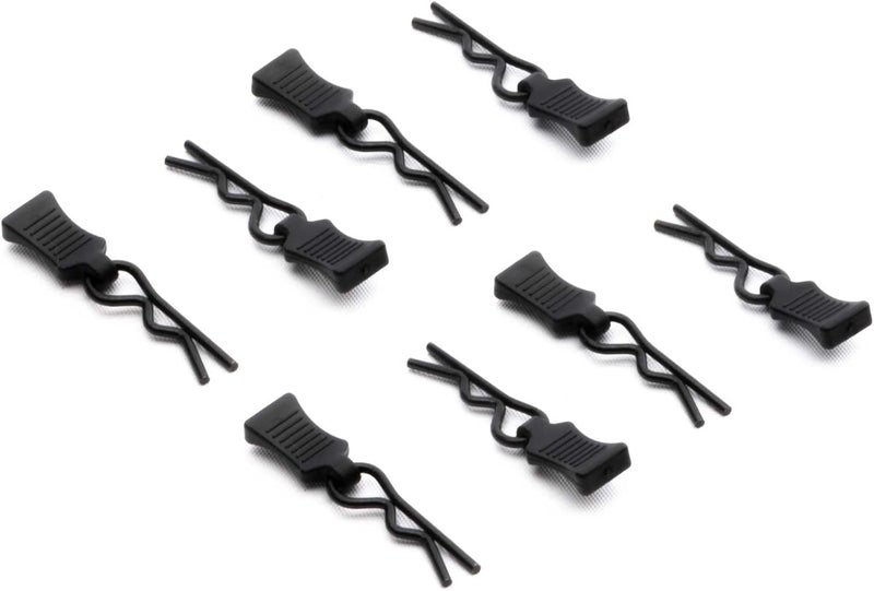 6mm Body Clip with Tabs (8), AXI250010